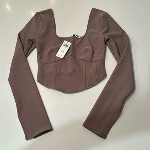 Abercrombie & Fitch Long-Sleeve Top